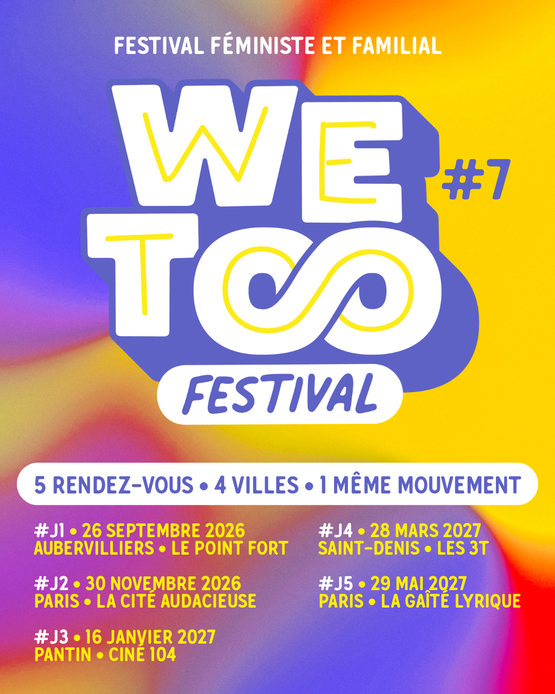 WeToo Festival #7 poster